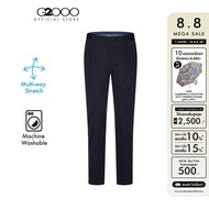G2000 กางเกงขายาวแบบทางการสำหรับผู้ชาย ทรง Slim Fit รุ่น 4615355379 NAVY