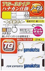 Gamakatsu TV-331P Rakkatsu Hanakan Giggle Normal (Value Size) 7.5-1.2