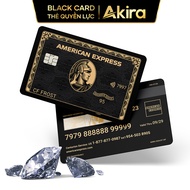 BLACKCARD - Danh Thiếp Thông Minh Akira - Thẻ NFC - Phiên Bản Thẻ Quyền Lực AMERICAN EXPRESS