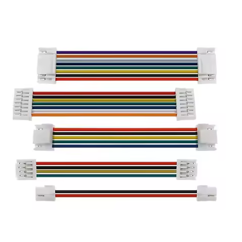 5/10Pcs GH1.25mm Electronic Cable 2P 3P 4P 5 6 7 8 9 10 11 12P Connector Plug Line GH1.25 15cm 28AWG