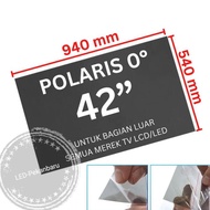 polarizer tv lcd 42 inch plastik polaris 42inch 40inch 40 polarized - 42 inch