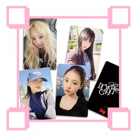 Baby DONT Cry F Girl Album Photocard 5Pcs/Set Double Sides Printing LOMO Card Yihyun Kumi Mia Beni K