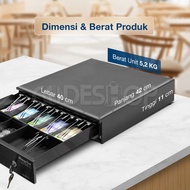 MESIN Blueprint CD-BPL01 Cash Drawer 6 Bill Slot 3 Coin Slot RJ11 Cash Drawer