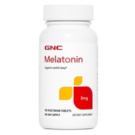 【GNC】 GNC Melatonin Tablets 3mg120 Tablets/bottle Stress-relieving Flash Sleep For Adults And Men