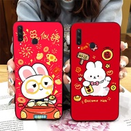 Huawei y6p / huawei y6p 2020 case printed with mid-autumn lion dance image