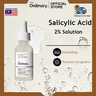 【𝐂𝐎𝐃】The Ordinary Salicylic Acid 2% pimple Mengurangi tampilan blemish & Solution Reduce Acne  30ml