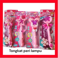 FAIRY WAND TOY MAGIC CAN LIGHT UP / WITH LIGHTS / WITH MUSIC PRICE FAIRY WAND/ BUTTERFLY/ STAR/