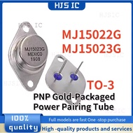 MJ15022 MJ15023 ( 5pcs MJ15022G and 5pcs MJ15023G )TO-3 PNP Gold-Packaged Power Pairing Tube