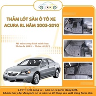 5D 6D car floor mats for ACURA RL 2003-2010 (5 seats) high quality anti-dirt