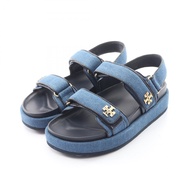 【二手】Tory Burch KIRA 運動涼鞋 1589544016 / 女士牛仔皮革涼鞋 全新