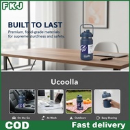 FKJ 2000/2500ml Vacuum Insulated Tumbler Large Capacity Stainless Steel Water Bottle with