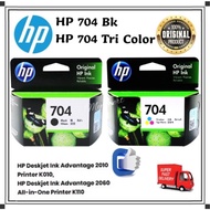 HP704 / HP 704 BLACK / TRI-COLOR INK ADVANTAGE CARTRIDGE [100% ORIGINAL]