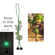 GANTUNGAN Phome Charm Tinker Bell can Glow In The Dark Hanging/ hp Bag Hanging/ Digicam Hanging/ Cut