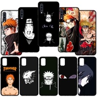 Soft Casing Samsung Galaxy A13 A33 A53 A73 A22 5G Silicone Cover Black Lluxury E2-GB142 Naruto Nara 