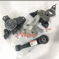 [3PCS-IN-1SET] PERODUA BEZZA / AXIA 1.0 (2017-2022) ENGINE MOUNTING KIT - AUTO/ MANUAL (WITH BRACKET