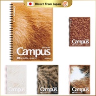 Kokuyo Campus Paw Print Soft Ring Notebook A5 5mm Grid