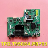 in one Three TPD.T950X4.PB793 TV motherboard TPD T950X4 PB793 tested well 02T-D490400015461 B2210810
