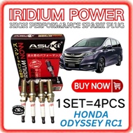 ASUKI IRIDIUM SPARK PLUG(1SET 4PCS) - HONDA ODYSSEY RB3 / RC1 - ASC20HR-11