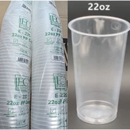 CLEAR STOK EC22OZ CLEAR 100pcs