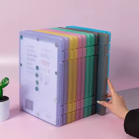 Invoice Storage Box, Office Supplies, Document Folder, Check Receipt, Household Manual, A4 File Orga