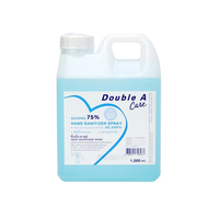 Double A Care แอลกอฮอล์ล้างมือแบบน้ำ กลิ่น Blue sea แอลกอฮอล์ 75% ขนาด 1000 ml