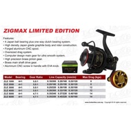 Ajiking zig max limited edition reel 4000 5000 6000