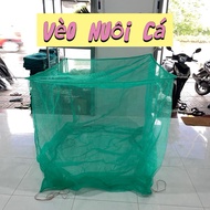 Fish net with lid, 3.5mm mesh net, size 2x6-2x5- 2x4-2x3-2x2....