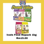icats super premium cat food 1kg