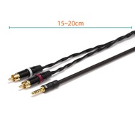 Mogami High Fidelity 4.4mm Balanced to Dual RCA 1-to-2 Audio Cable Player Amplifier Pure Copper Wire