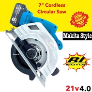 5.0 BATTERY Brushless Cordless Circular saw 7" 185mm ////  Wrench Lthium Li-ion Battery With More Po