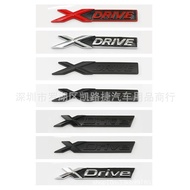 3D ABS Logo Xdrive Emblem Car Trunk Badge Nameplate Sticker For BMW Xdrive 320d 320i 530d 525d E60 F