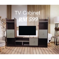 {Mr 99 Furniture}SiapPasang Almari TV/ TV Cabinet  /TV Desk/Kabinet TV/Rak TV/Meja TV