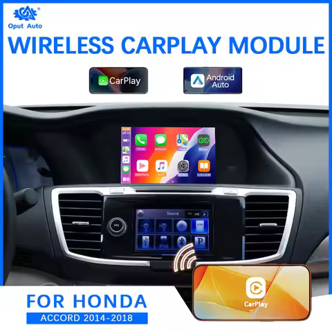 Wireless CarPlay Android Auto For Acura Honda TSX Accord Odyssey Interface GPS Navigation Support Ca