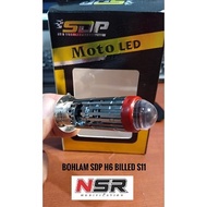 SDP H6 Bi-LED S11 Motorcycle Light Bulb – Bright White, Energy Saving, Plug & Play