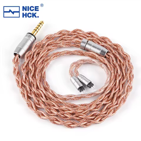 NICEHCK Engr.CuAgHYB Limited Quantity Cable Copper Silver Mixed Conductor HiFi Earphone Upgrade Wire