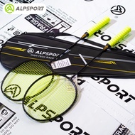ALPSPORT XHP 2PCS Max 30LBS 6U 75g 100% Legal Original Badminton Racket Give Free Racket Bag Ultra L