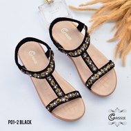 CASSIE Imported Women's Wedge Sandals Premium Women's Sandals FREE Box (P01-2) / (P01)