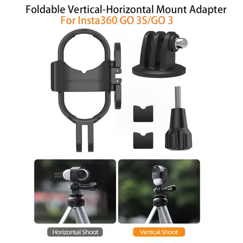 Multifunctional Adapter Frame Mount for Insta360 GO 3S/GO3 Mount Adapter Bracket Expansion for Insta
