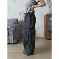 WANDER POCKET PANTS - floral velvet PANTS with box pockets