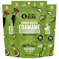 Edamame Dry Roasted Edamame Beans Snack (Wasabi Soy Sauce), Wasabi Peas Alternative, Asian Japanese 