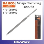 BAHCO Triangle Sharpening Saw File (4" /5")