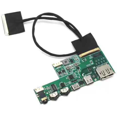 2in1 USB Type-c DP To EDP Driver Board 2K 4K 30p 40P EDP signal Portable LCD display screen PC Mobil