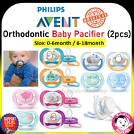 Avent Pacifier Puting Baby Anti Jongang 💯Original Avent Ultra Soft & Ultra Night Baby Soother Orthod