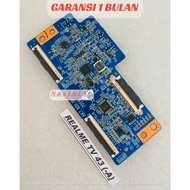 MESIN PCB TCON TV T CON TV REALME TV 43 (TYPE -A) AS SHOWN IN THE PICTURE 100% Original WARRANTY TCO