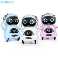 SANFUDD Pocket Robot, Singing Dancing Voice Recognition Talking Interactive Robot, Recording Smart R