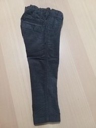 H&M 幼兒 燈芯絨 CHINO 長褲 深灰色 DARK GREY BABY CHINO PANTS CORDUROY CORDS SIZE 90 1.5-2歲 uniqlo zara style