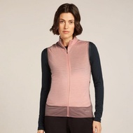 [Icebreaker] Female Descender RealFleece Merino Wool Bristle Thermal Vest 300 IB0A57D2