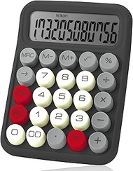 Mr. Pen- Mechanical Switch Calculator, 12 Digits Large LCD Display, Slate Grey Calculator Big Button
