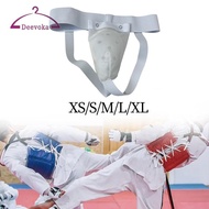 [deevoka] Taekwondo Groin Guard Professional Kickboxing Groin Protector Cup Protection