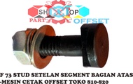 MESIN CETAK OFFSET TOKO 810-820 F73 STUD